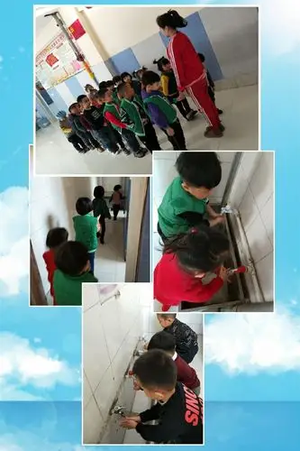 嘘嘘了,大家一起排排队