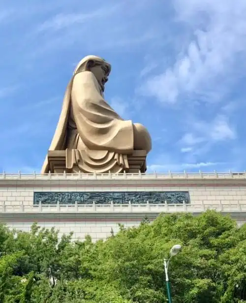 赤山大佛美丽荣成  亲切面容  美好回忆  享受生活阅读 372019-07-20