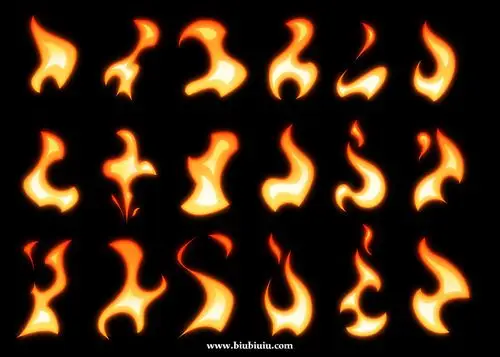 一张高清的卡通火焰序列 - 特效贴图 - biubiu游戏美术论坛,游戏动画