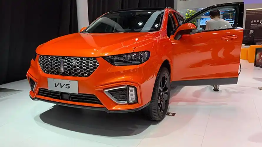诚意满满长城weyvv5元气橙实车近日上市