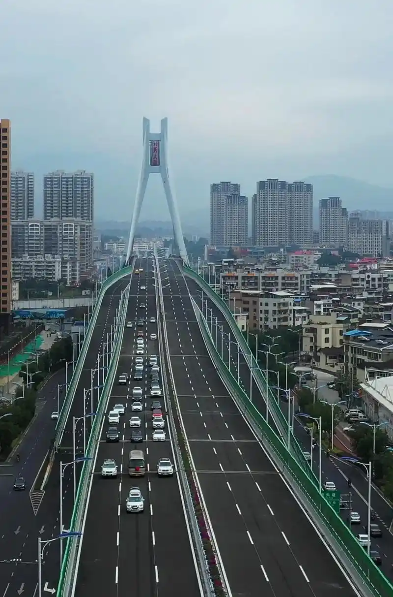 就在今天福建龙岩大桥全线通车啦