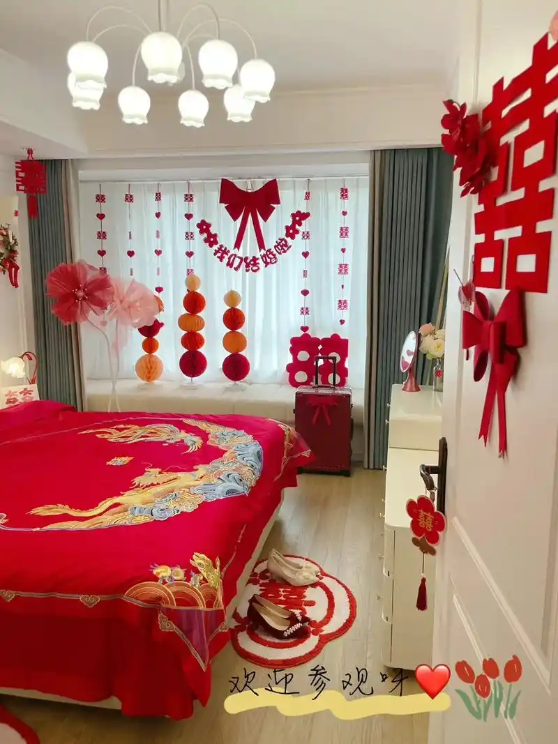 我也不想结婚啊,可他布置的婚房超美哎7815.