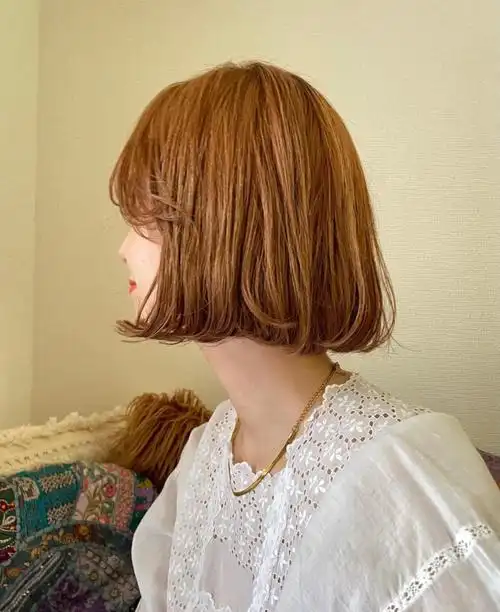 用漂橘棕色大气又百搭适合你所有的妆容最关键可以提亮肤色#合肥染发