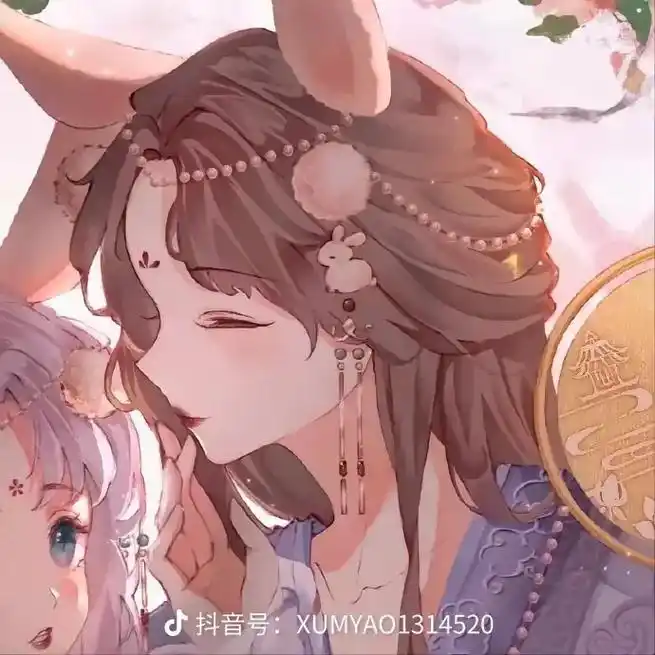 可爱头像女卡通呆萌 #姐妹头像换起来啊 #我又来送图啦 - 抖音