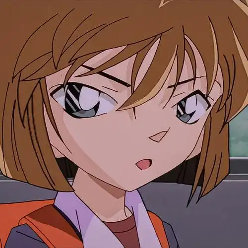 名侦探柯南灰原哀高清无水印头像