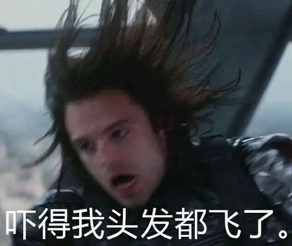 搞笑头发飞了滑稽夸张gif动图_动态图_表情包下载_soogif