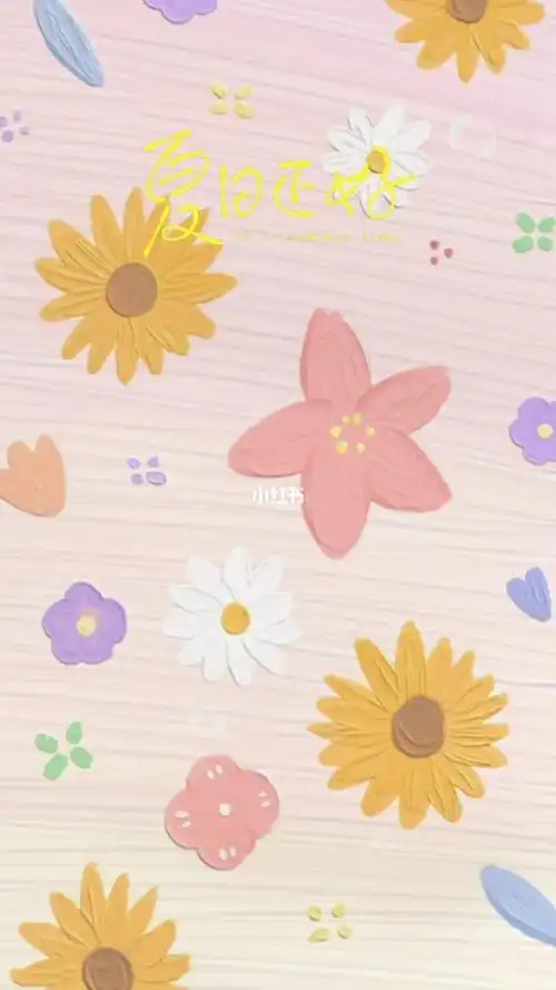 手绘油画壁纸可爱卡通壁纸聊天背景图