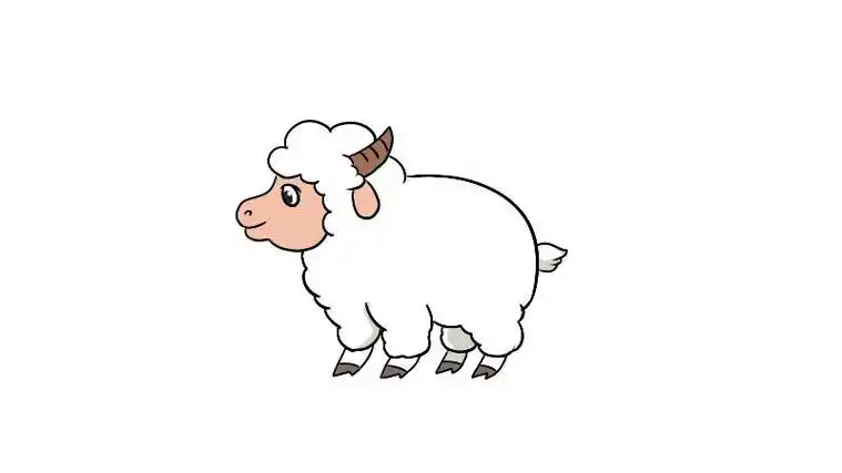 羊简笔画教程