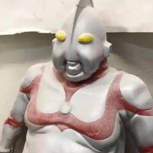 奥特肥胖奥特曼退休手办发福肥宅xplus自制超人奥特曼玩具专区