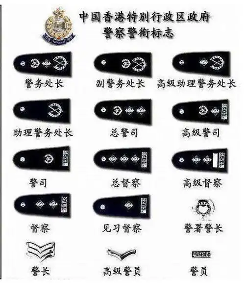 寒战中的警衔职位是怎样的看这里
