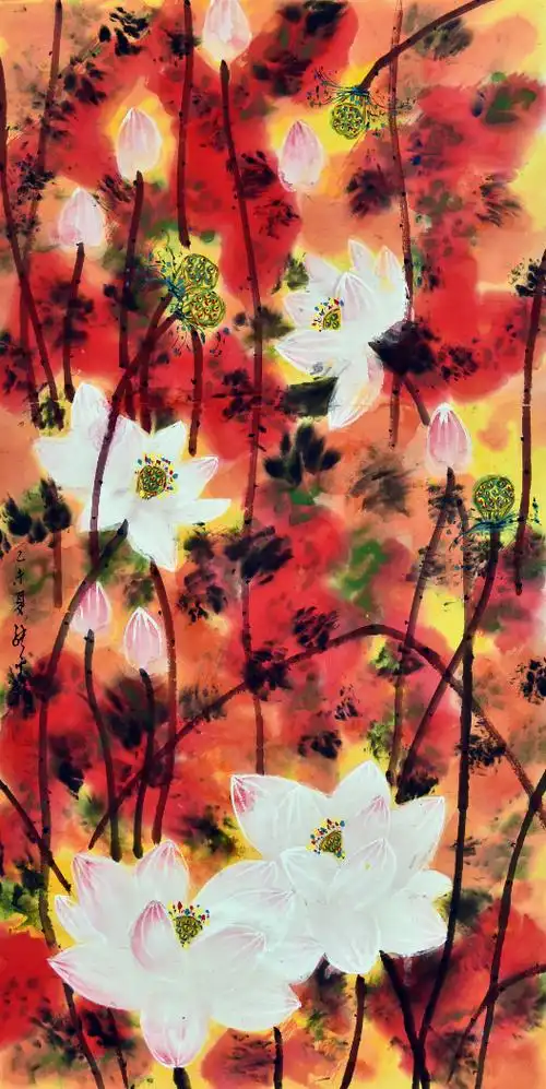 著名画家—昔日影星张金玲艺术赏析