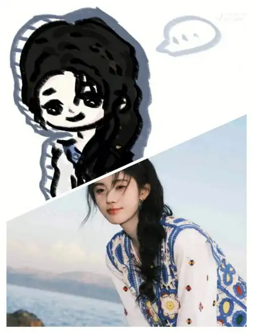 每日一画鞠婧祎