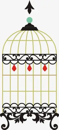 关键词 : 鸟笼,矢量,笼子,素材,矢量素材