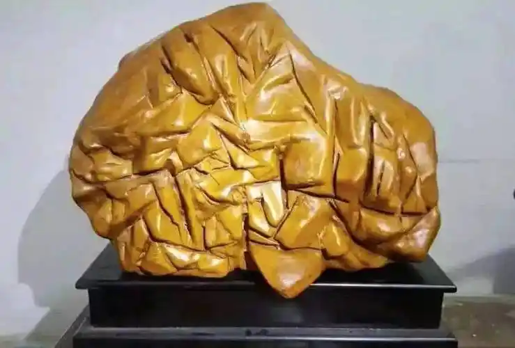 近年高价成交黄蜡石总览,总有一方美到你!_奇石_平台_时间