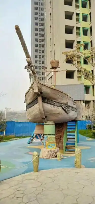 建阳摆饰木帆船