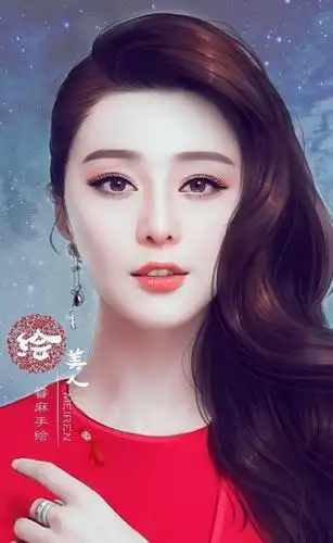 盘点明星手绘图赵丽颖热巴baby都美翻了