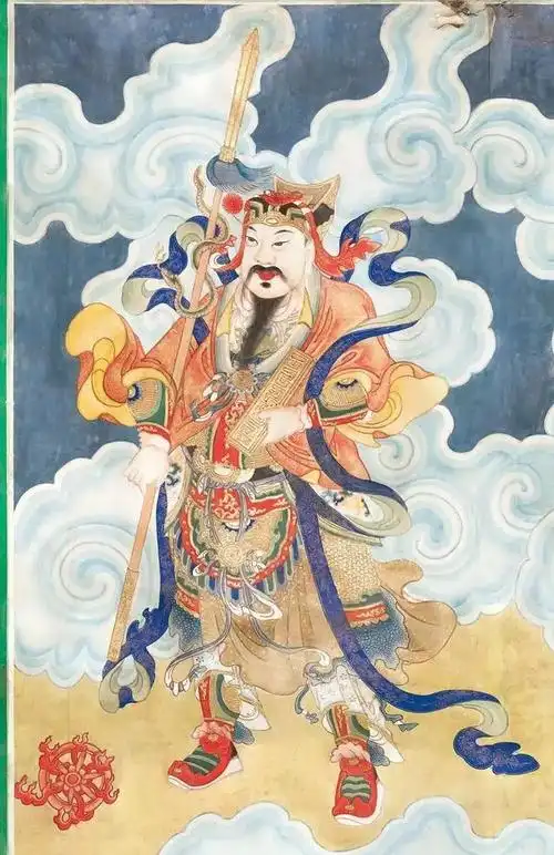 画作为故宫钦安殿壁画,真武大帝座下十二雷神——#武汉将再建一个