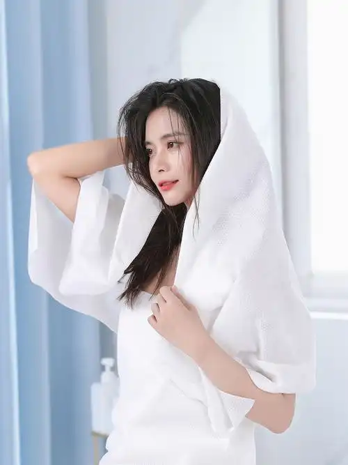 一次性浴巾拍摄