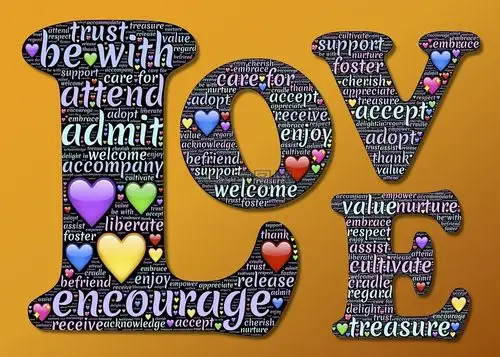 爱,字母,表情符号