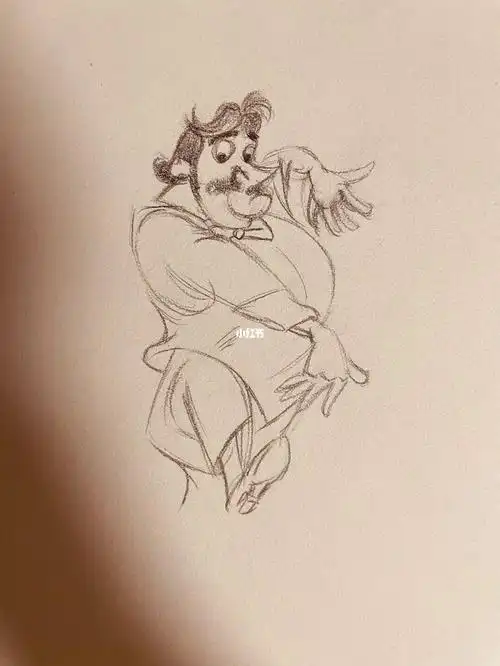 临摹迪士尼原画真的会上瘾