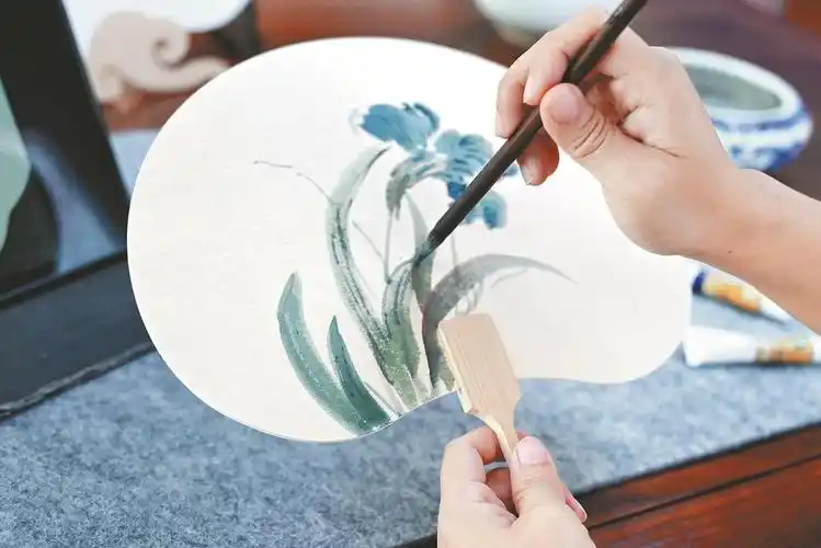 diy创意古风团扇清风徐徐风雅无限