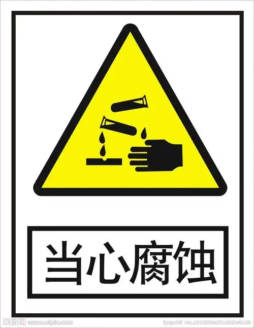 当心腐蚀设计图__公共标识标志_标志图标_设计图库_昵图网nipic.com