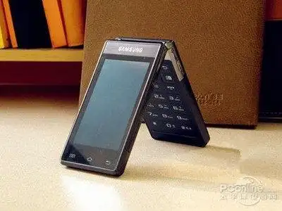 3g智能翻盖手机三星 b9120 售价6980元