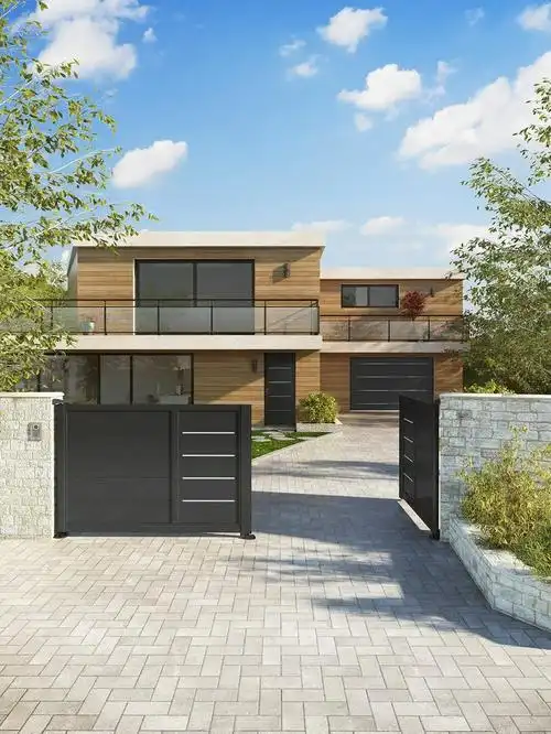 30个现代别墅大门,好美-景观设计-筑龙园林景观论坛