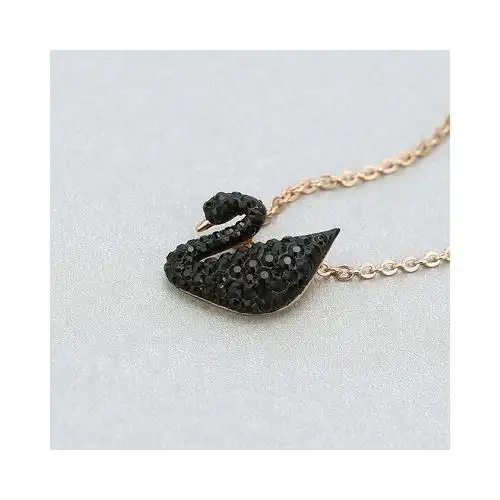 香港直邮swarovski施华洛世奇黑色黑天鹅女士项链链坠5204133项坠
