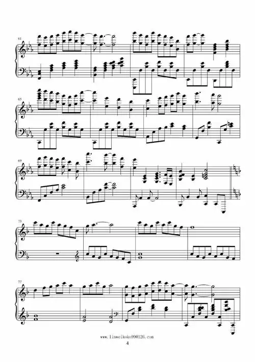 一叶红船钢琴谱-改编:林伟一叶红船钢琴谱-环球钢琴网