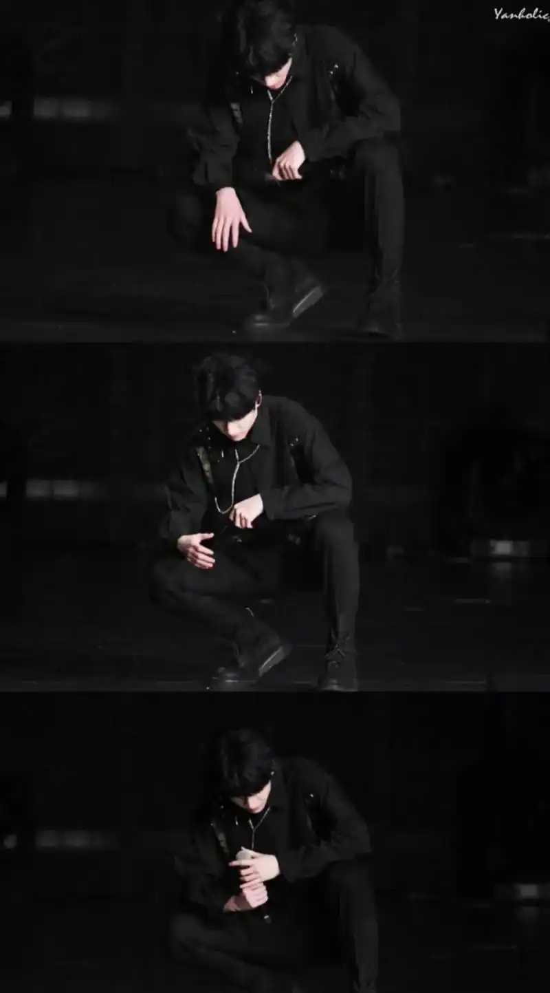 三屏壁纸 #严浩翔 酷拽boy - 抖音