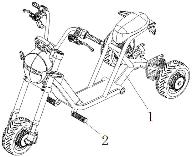 一种应用于三轮车的独立悬挂结构的制作方法