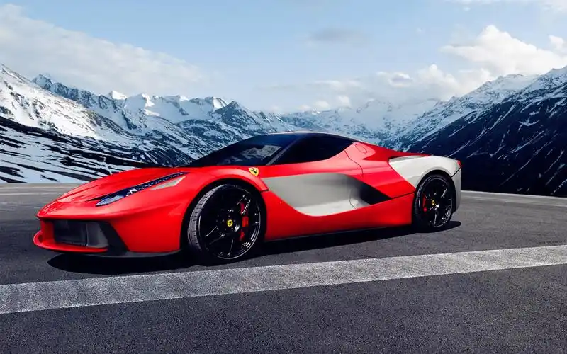 诱惑热烈红色跑车壁纸_超个性的红色跑车