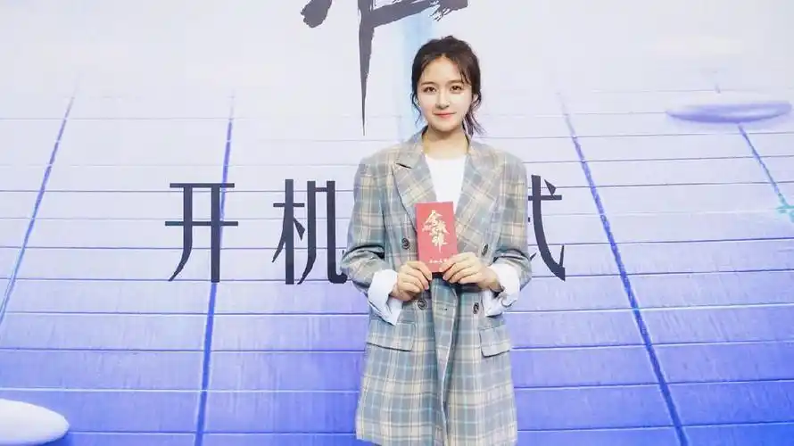 超爱李兰迪的格子西装搭出来的风格很好看