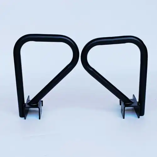 深蹲引体架健身器材配件高位下拉配件俯卧撑支架引体向上把手一对