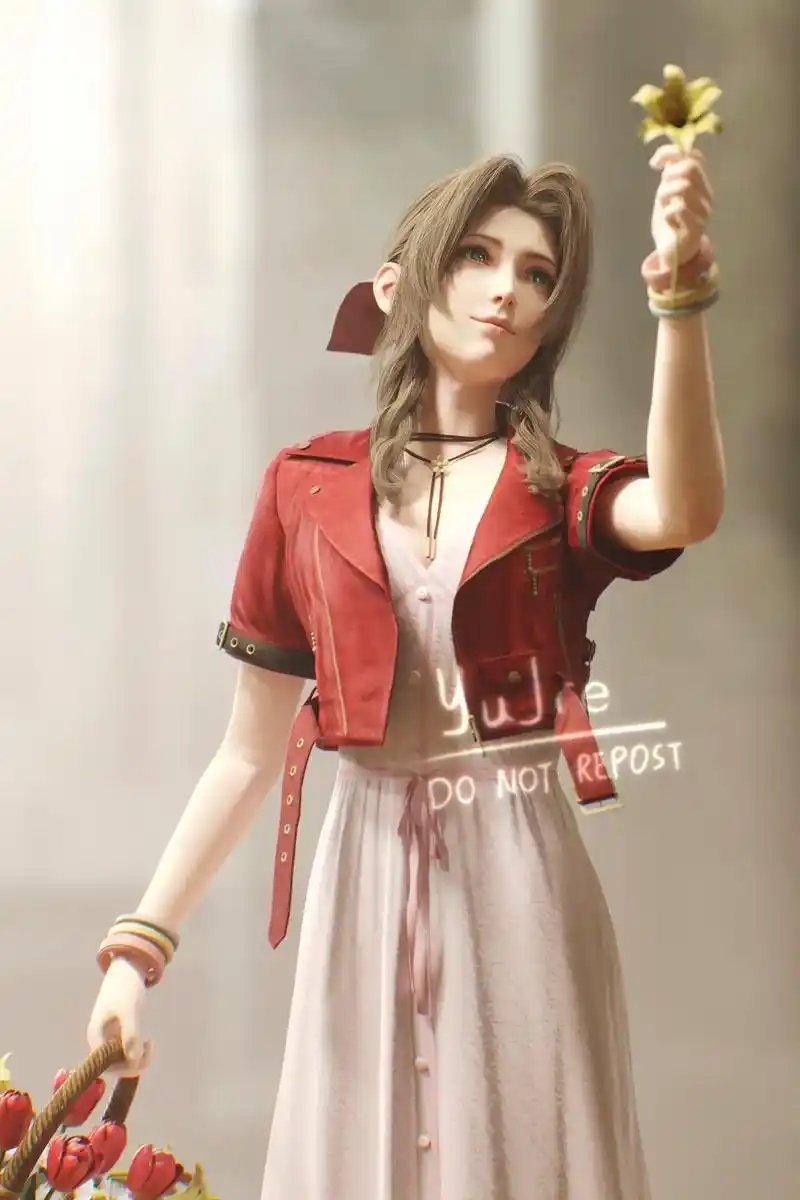 flower girl 美丽的爱丽丝93.为游戏最终幻想7重 - 抖音