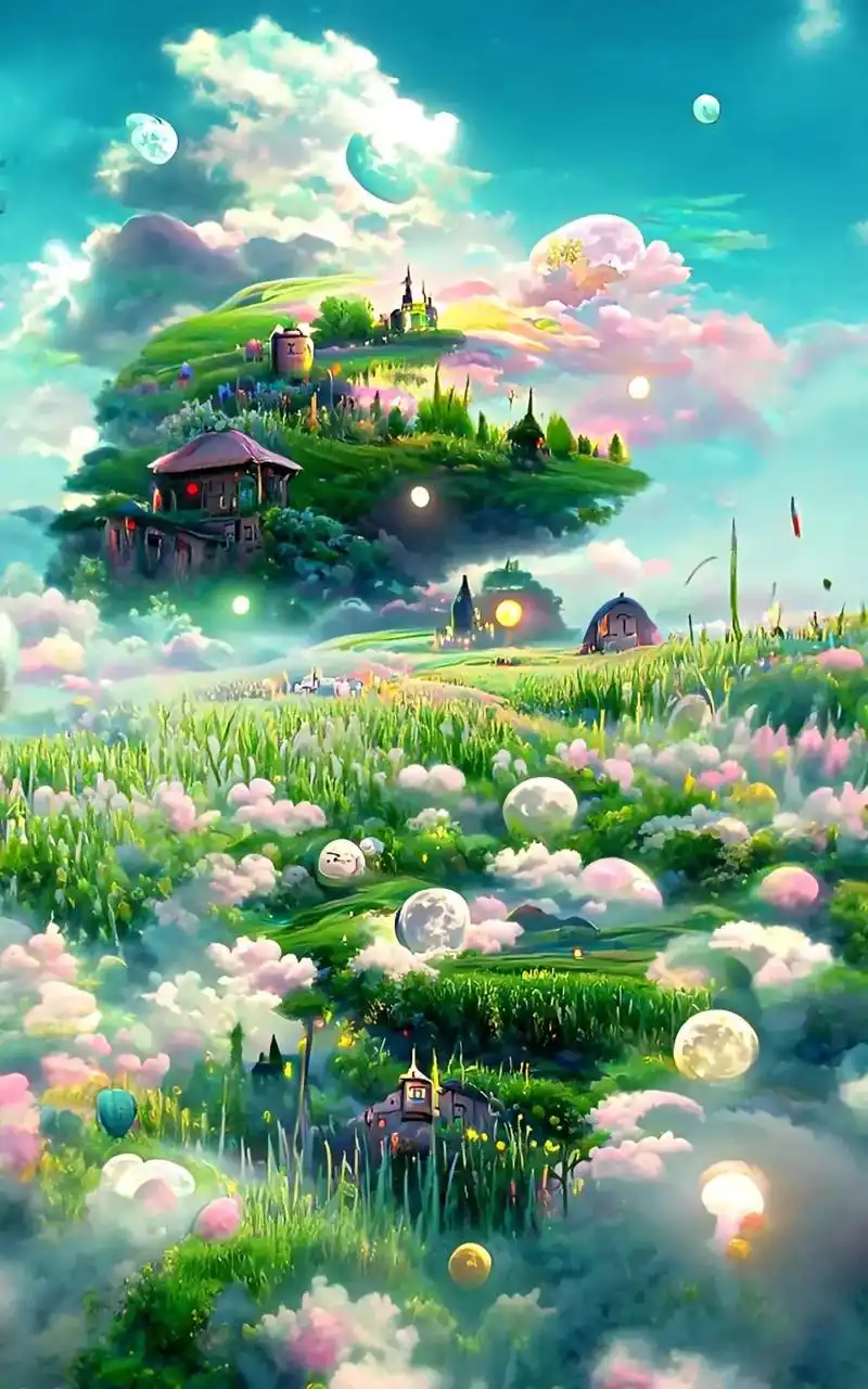 动漫手机壁纸风景