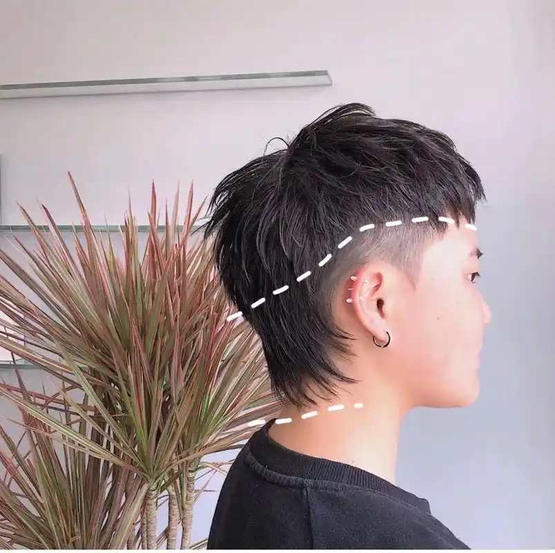 最火小狼尾不挑头型易打理 一个男人的颜值百分之九十是靠发型撑着