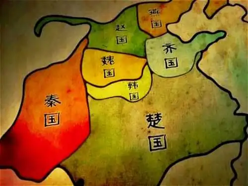 战国七雄示意漫画插图