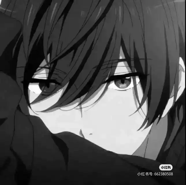 黑白动漫男头像,冷酷霸气,野王专用