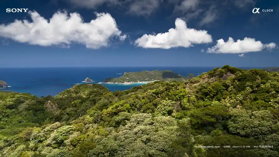日本小笠原群岛世界最美24小时旅游胜地壁纸