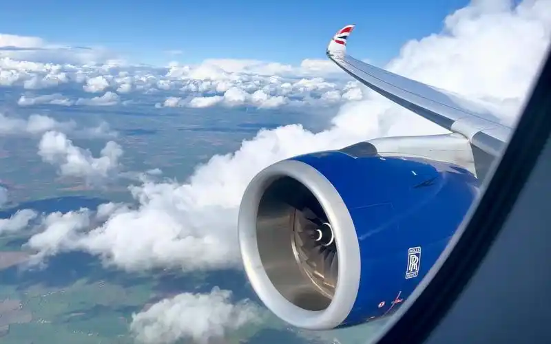 【遄达xwb-97视角】英国航空空客a350-1000降落伦敦希思罗机场