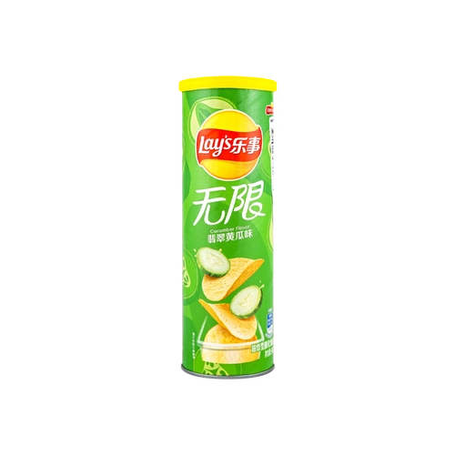 商品详情 - 百事lays乐事 薯片 翡翠黄瓜味 桶装 90g 新旧包装随发