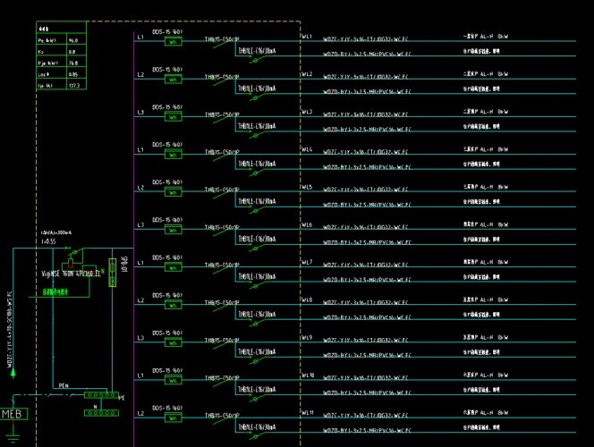 配电箱系统图-服务新干线答疑解惑