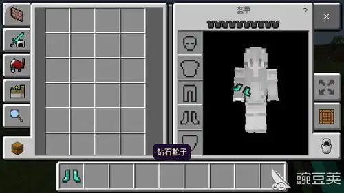 防具一共分为头盔,胸甲,护腿以及靴子,那么我的世界钻石靴怎么做呢?