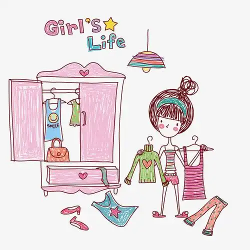 关键词 : 衣服,女孩,卡通,矢量[声明] 觅元素所有素材为用户免费分享