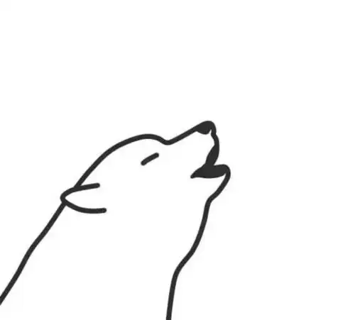 头像极简北极熊