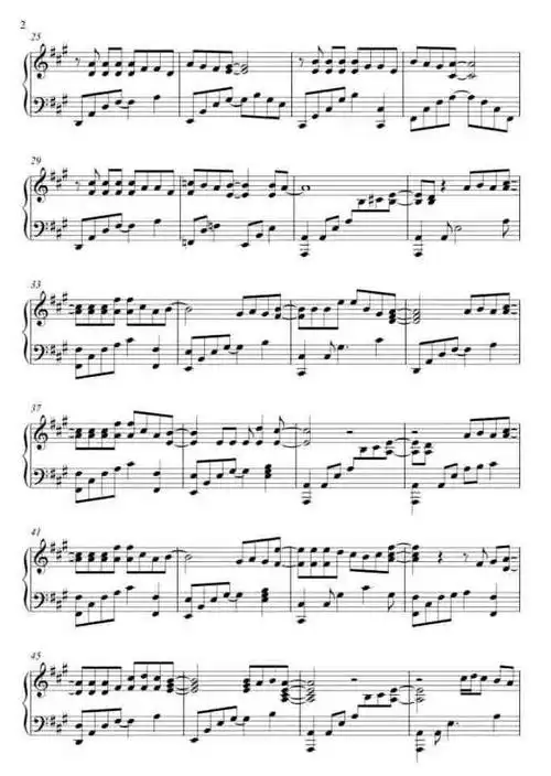 弹琴吧 - 伪装学渣主题曲《无意之间》钢琴谱