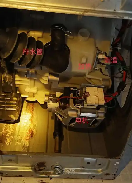 小拆海尔滚筒洗衣机xqg60-10866