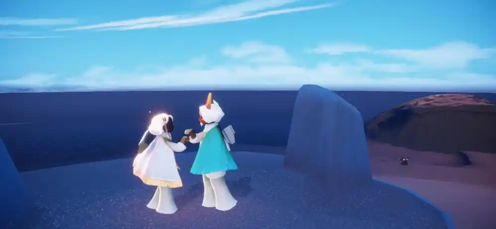 光遇 晨岛这头发我,看久了觉得还不赖